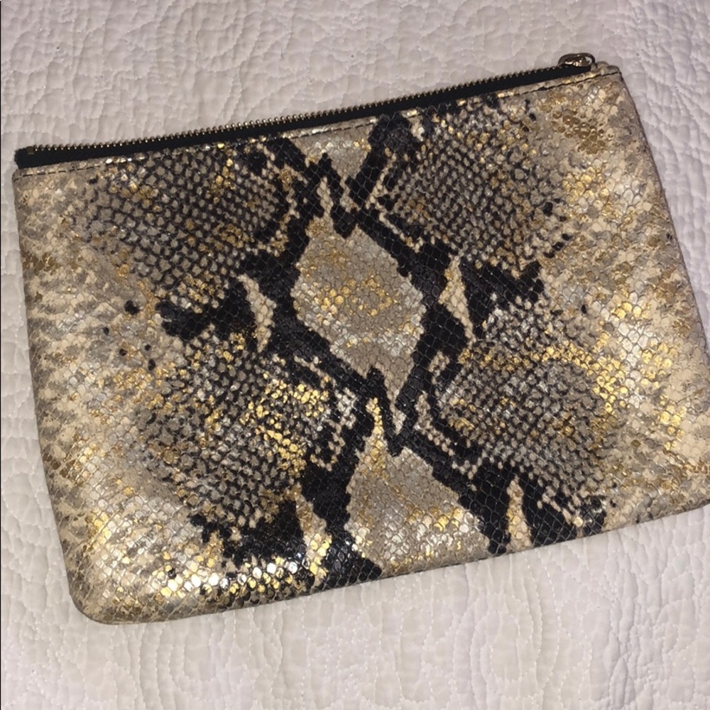 Trina Turk zip clutch